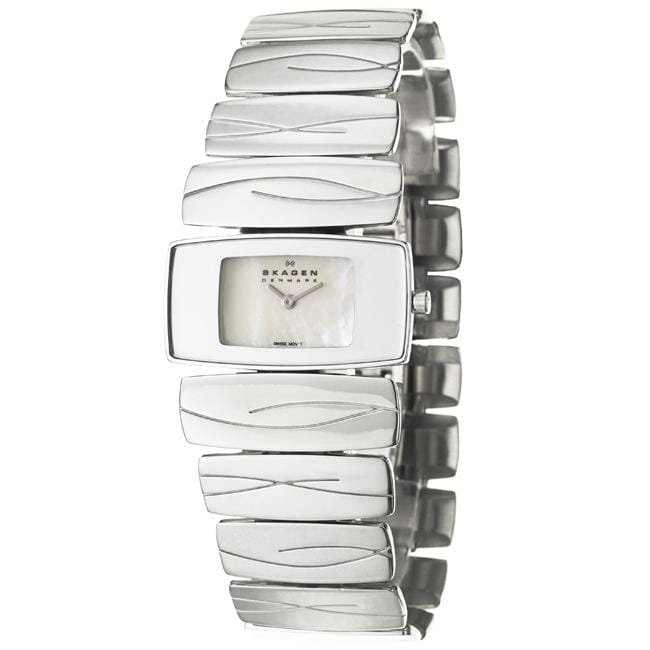 Skagen Womens Swiss Stainless Steel Quartz Watch  