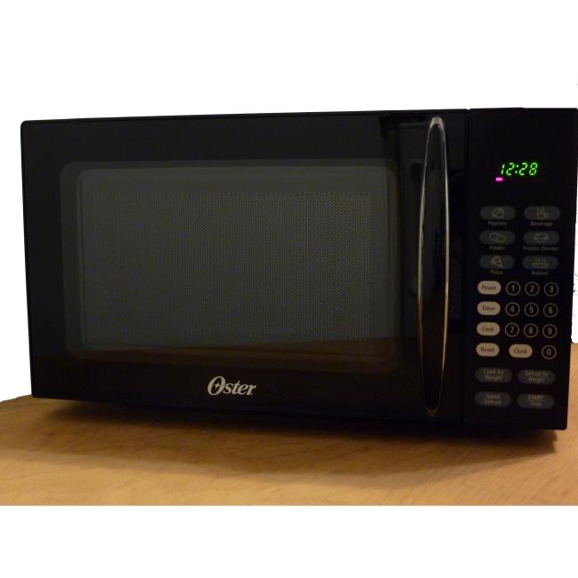 Oster 7-cubic-foot Black Countertop Microwave Oven - Free Shipping ...
