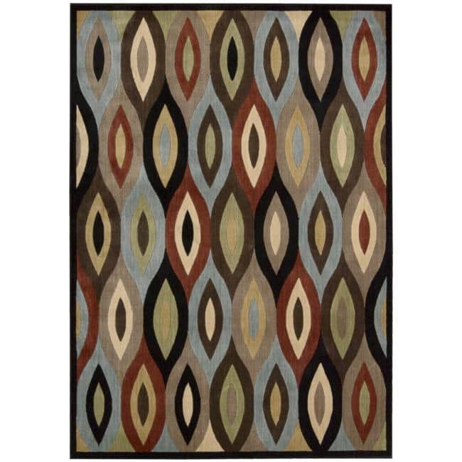 Nourison Monaco MON15 Geometric Area Rug