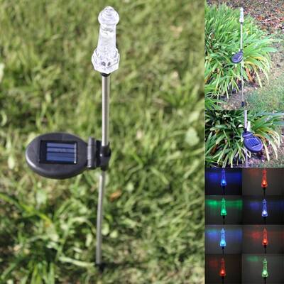 Solar LED Lighthouse Garden Stake
