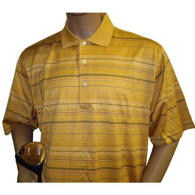 Harry Vardon Men's Gold Triple Mercerized Golf Polo Shirt - 13421280 ...