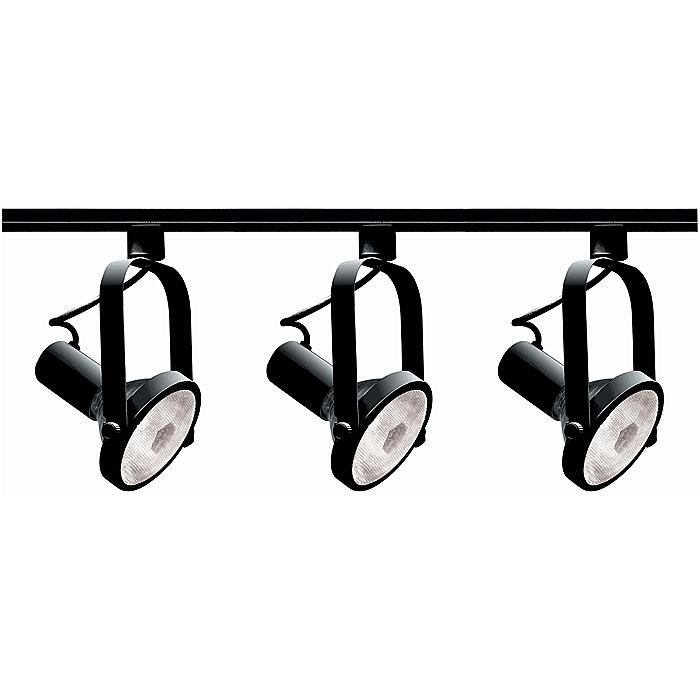 Nuvo Lighting 3 light Black Track Light Kit  