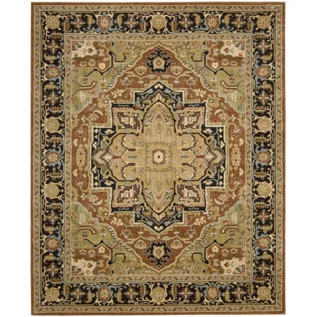 Nourison Antiquities Brick Southwestern Rug - 7'9" x 9'9"