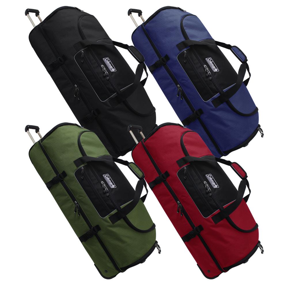 coleman rolling duffel bag