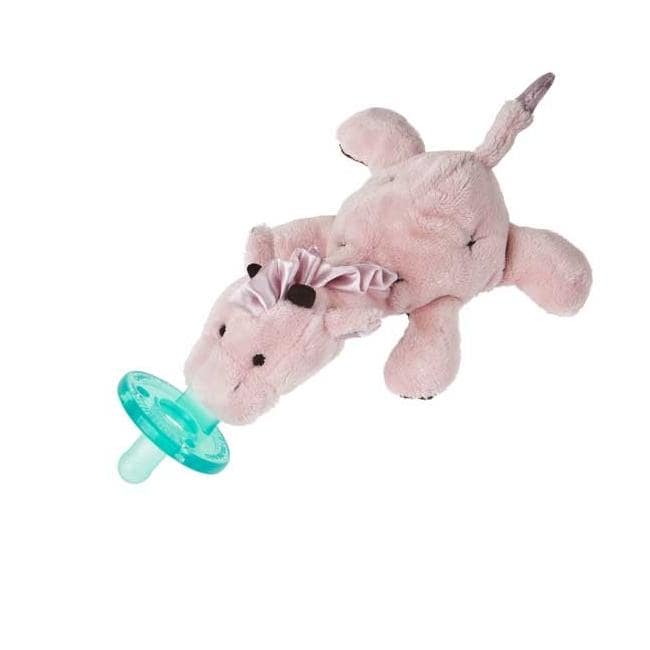 WubbaNub Sweet Chocolate Pink Giraffe Pacifier  