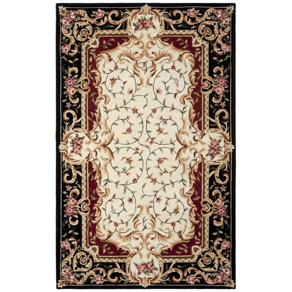 Safavieh Handmade Naples Jablanka Traditional Oriental Scrolls Wool Rug