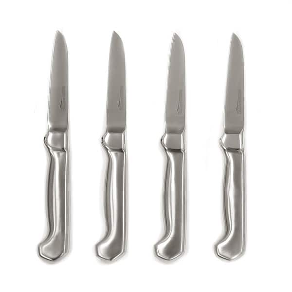 Shop Farberware Pro Stainless Paring Knife Set Of 4 Overstock 7300397