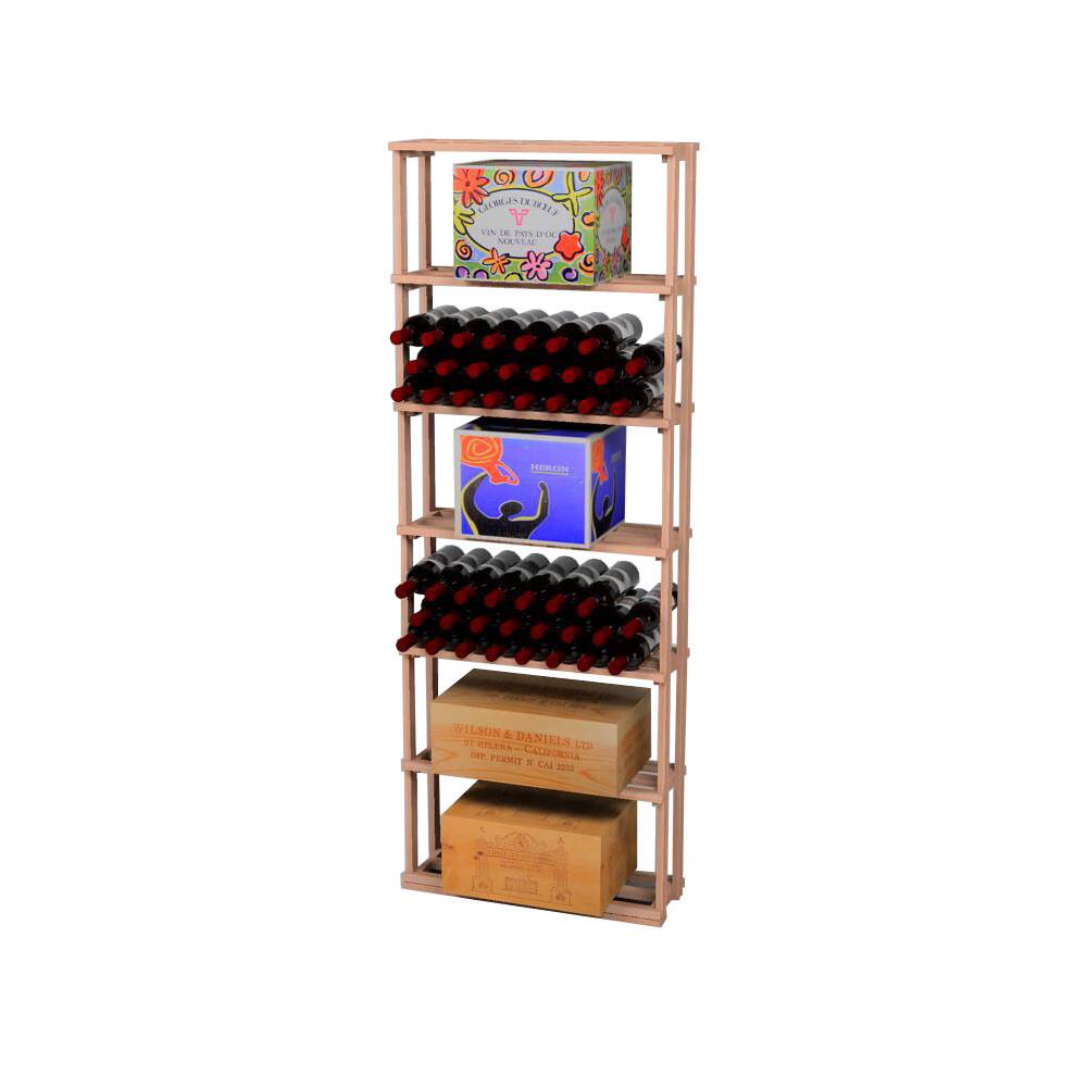 Traditional Redwood Case Wine Rack