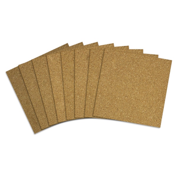 Acco 12x12 Brown Quartet Cork Tiles (Pack of 80) Acco Cork Boards