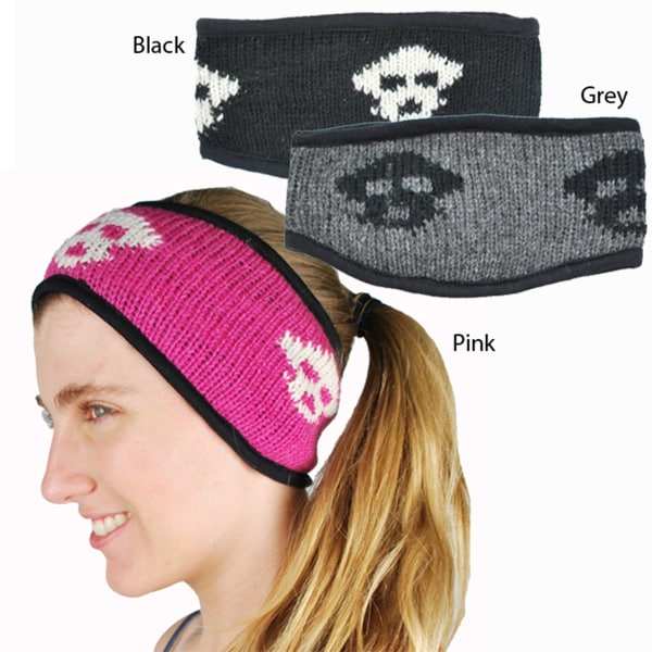 Happy Skull Winter Headband (Nepal) Hair Accessories