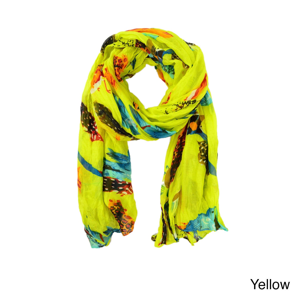 La 77 Womens Bird Storyteller Scarf