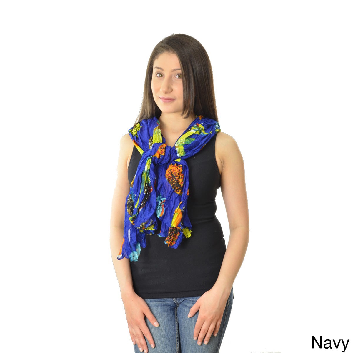 La 77 Womens Bird Storyteller Scarf