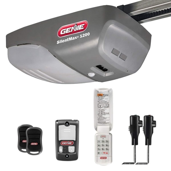 Genie SilentMax 1200 ¾ HPc Belt Drive Garage Door Opener with Added Wireless Keypad