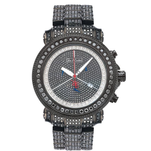 Joe Rodeo Men's 'Junior' Diamond Stainless Steel Watch Joe Rodeo Men's Joe Rodeo Watches