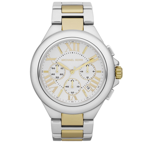 Michael Kors Women's MK5653 Camille Two-Tone Stainless Steel Watch ...