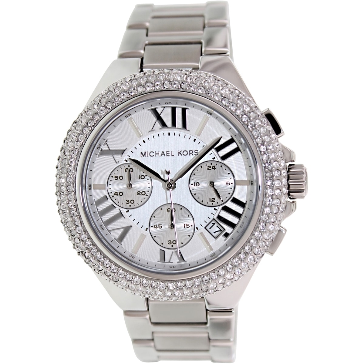 Michael Kors Womens Bella Crystal accented Watch Today $285.69 4.3