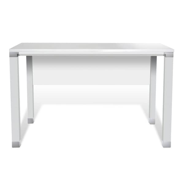 Shop Jesper Office 48inch White Writing Desk Free Shipping Today