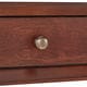 preview thumbnail 18 of 55, Fillmore 1-Drawer Oval Wood Shelf Accent End Table by iNSPIRE Q Modern
