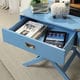 preview thumbnail 10 of 47, Kenton X Base Wood Accent Campaign Table by iNSPIRE Q Bold