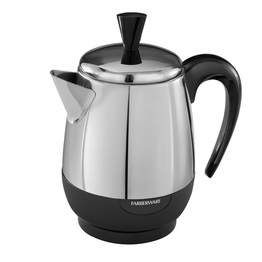 Farberware FCP240 Stainless Steel 2-4 Cup Percolator (Refurbished)