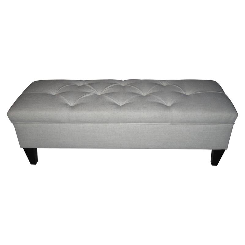Sole Designs Brooke Tufted Diamond Storage Bench