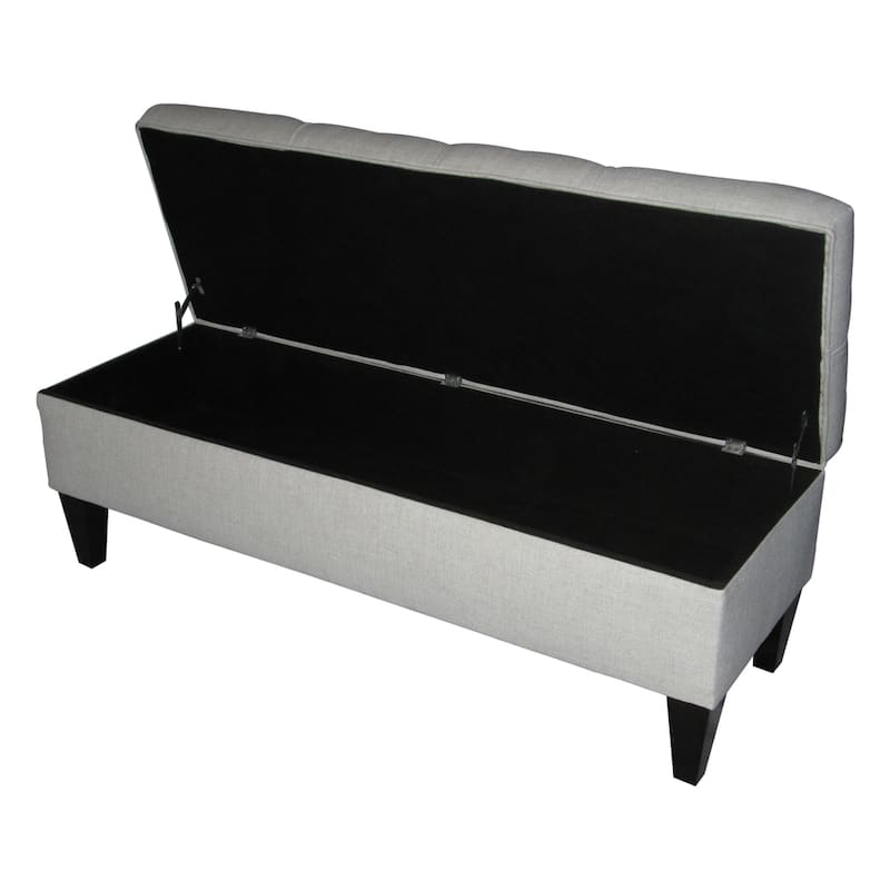 Sole Designs Brooke Tufted Diamond Storage Bench