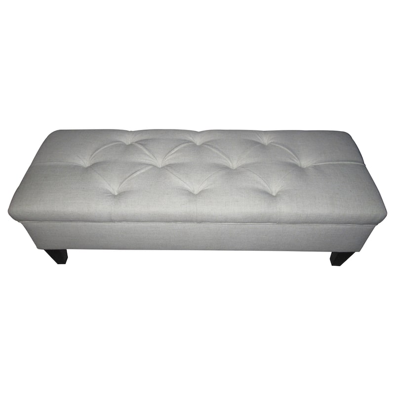 Sole Designs Brooke Tufted Diamond Storage Bench