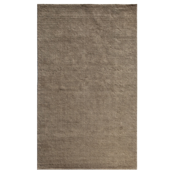 Hand tufted Solid Undyed Linen Wool Rug (5' x 8') JRCPL One Of A Kind