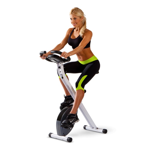 Foldable Aerobic Exercise Bike Set Cycling Trainer Fitness Cardio Equipment US ~ 