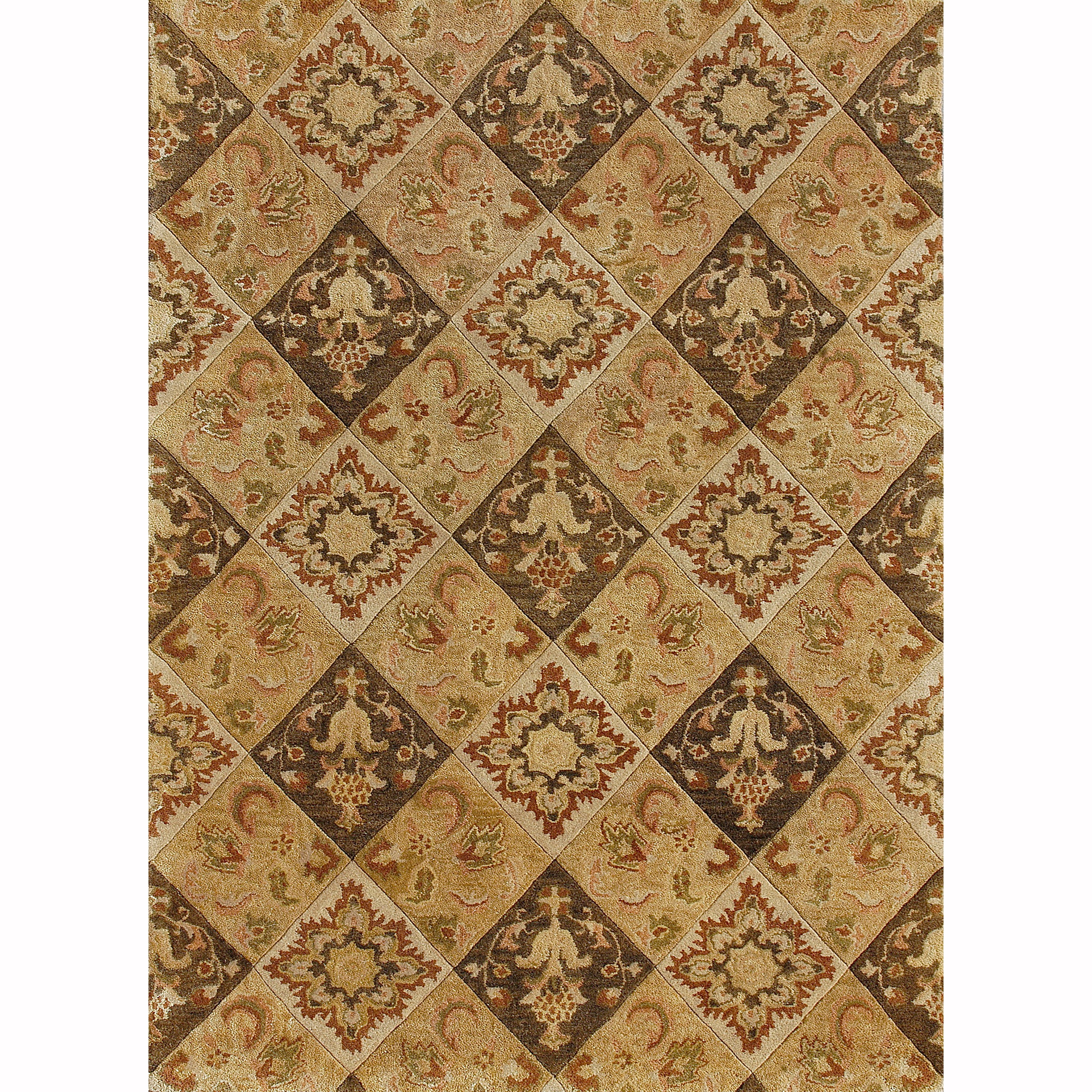 Hand tufted Ferring Multi Wool Rug (5 X 76)