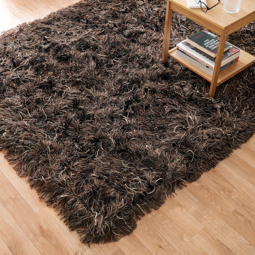 Alexander Home Hand-woven Lux Shag Rug