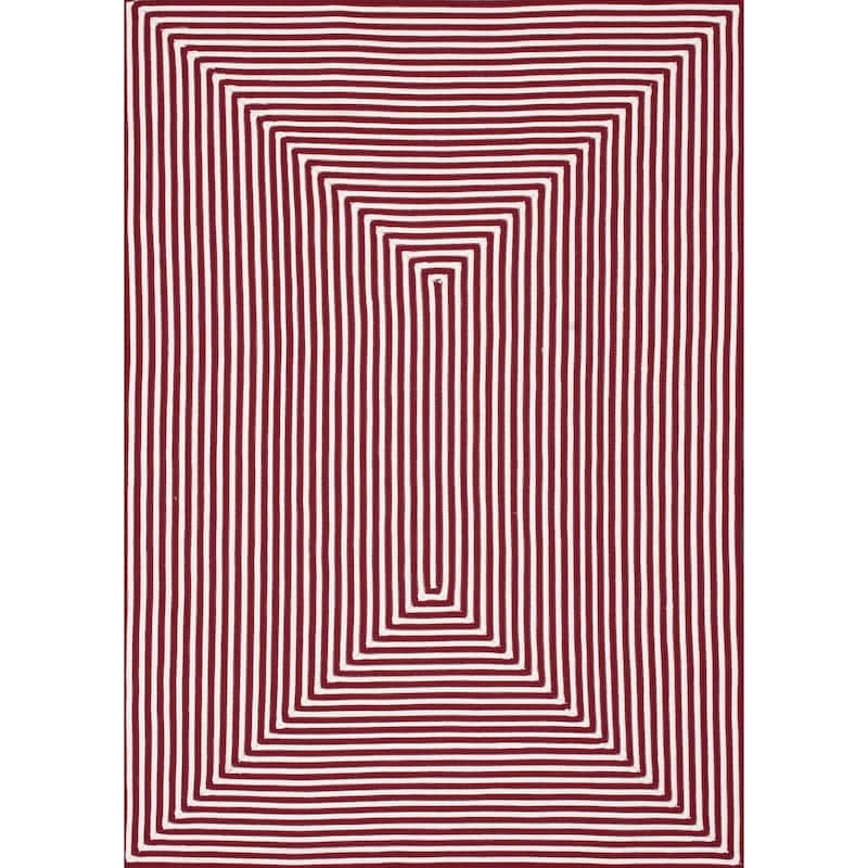 Alexander Home Hand-braided Cromwell Indoor/Outdoor Rug