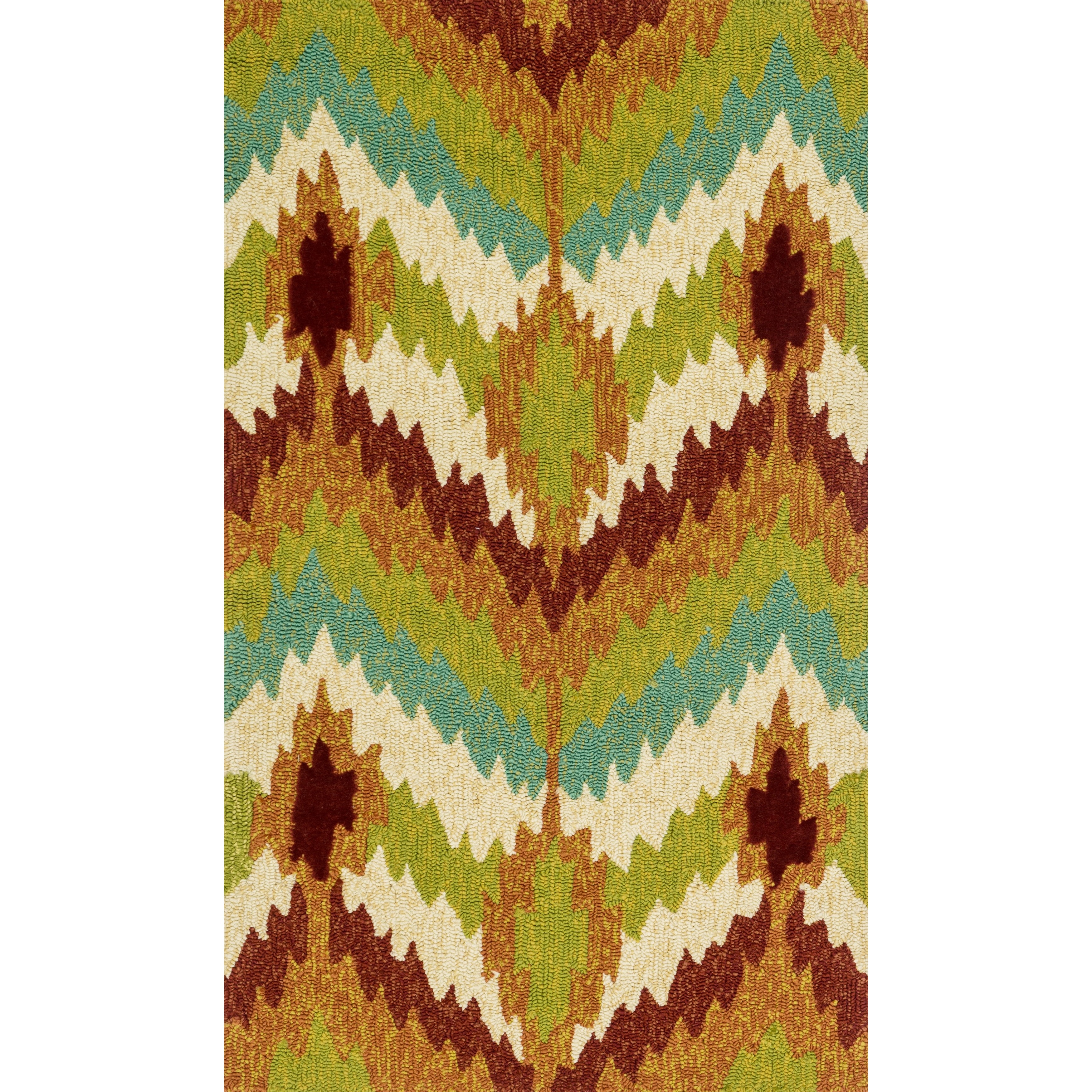 Portia Hand hooked Multi Rug (23 X 39)