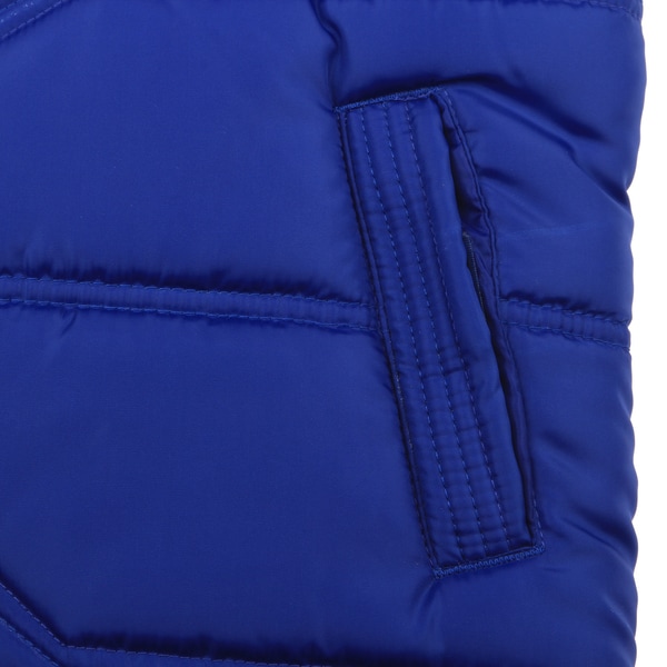 calvin klein blue puffer jacket