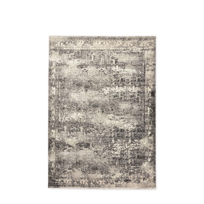 Alexander Home Cassidy Abstract Distressed Transitional Area Rug