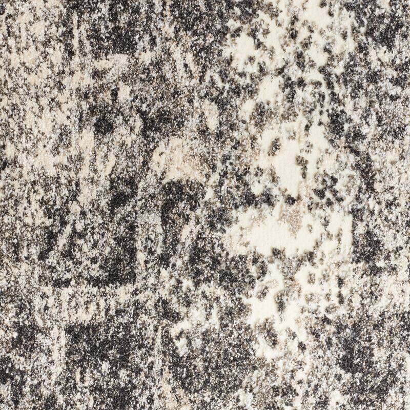 Alexander Home Cassidy Abstract Distressed Transitional Area Rug