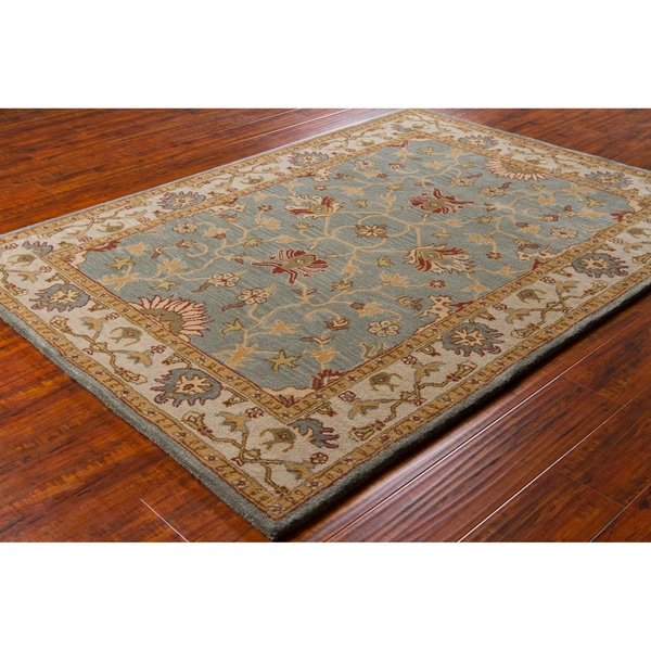 Shop Artist's Loom Hand-tufted Traditional Oriental Wool Rug - On Sale ...