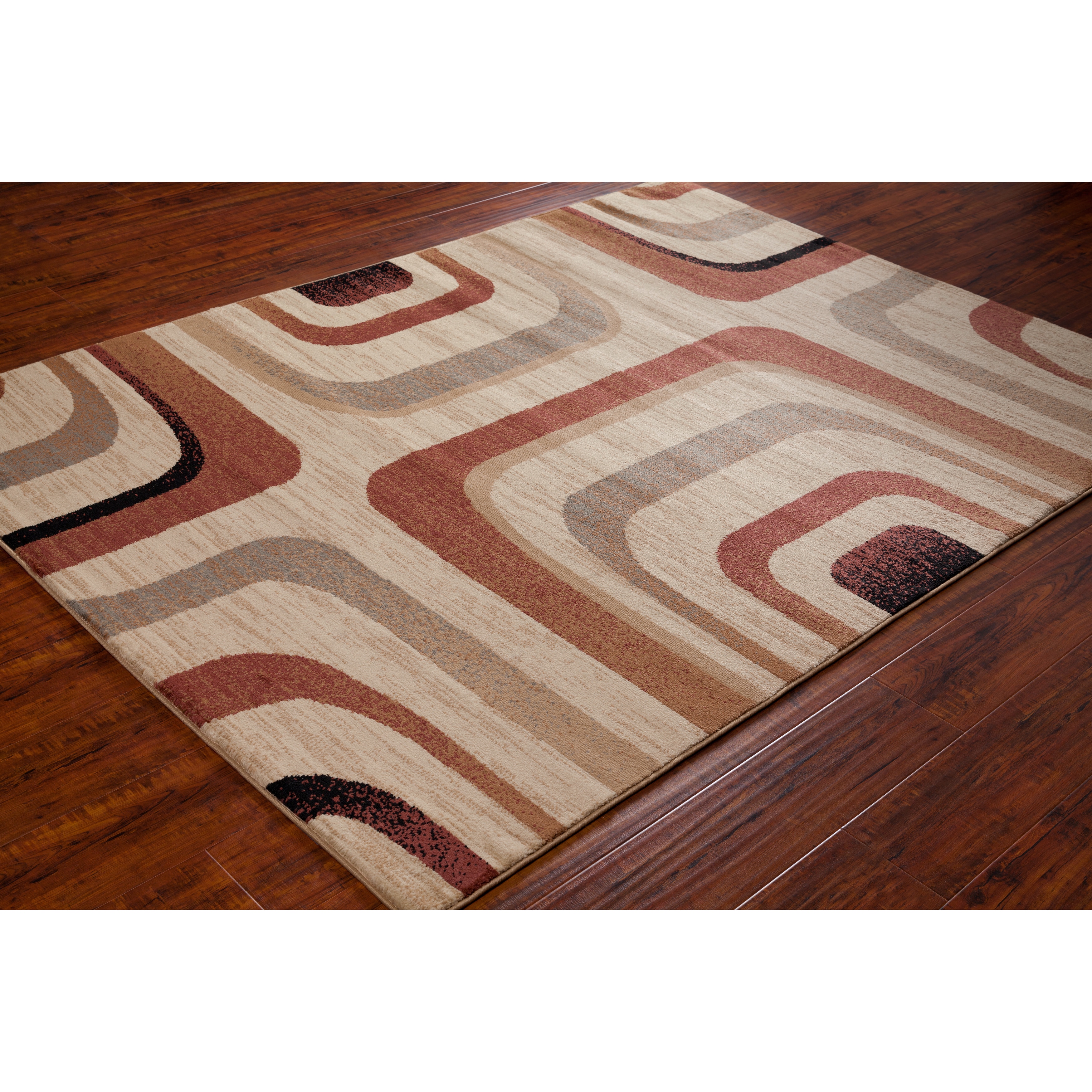 Stain resistant Mita Geometric Rug