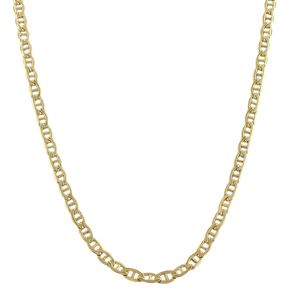 Au Naturale 14k Yellow Gold-filled Mariner Link Chain Necklace (18- 36 inch)