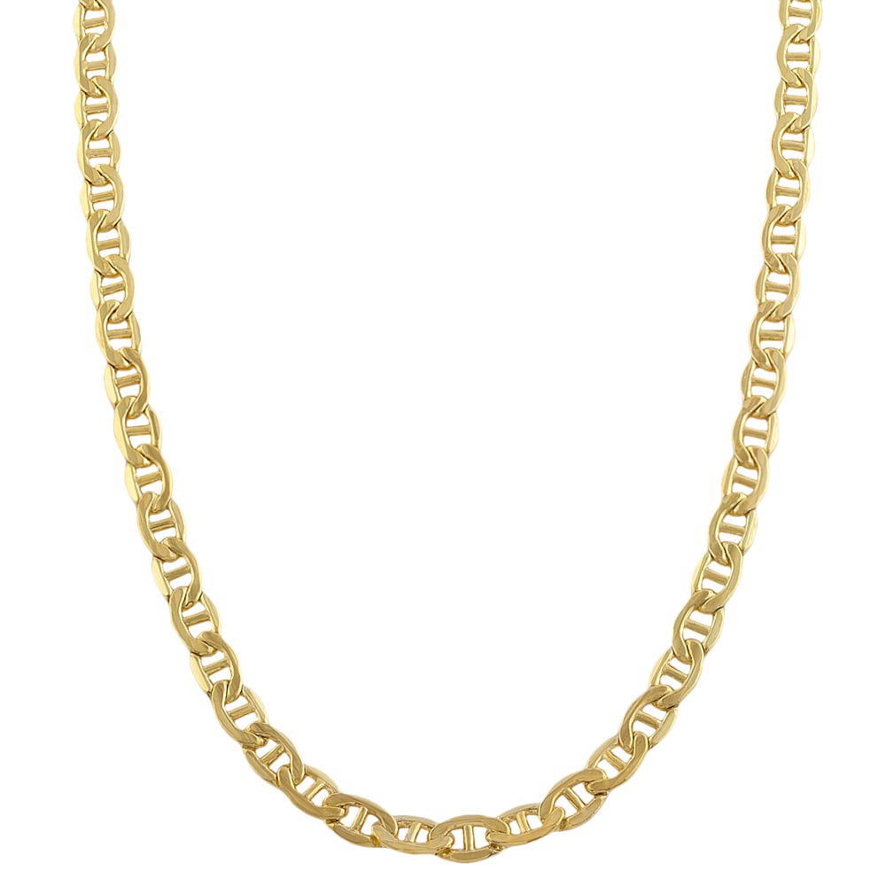 Au Naturale 14k Yellow Gold-filled Mariner Link Chain Necklace (18-36 inch)