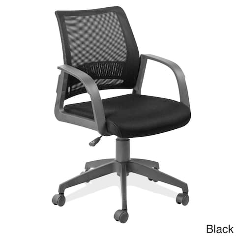 Leick Home Adjustable Height Mesh Back Office Desk Chair