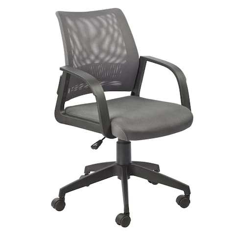Favorite Finds Grey Mesh Back Office Chair