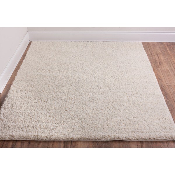 Well Woven Plus Plain Vanilla Area Rug 3 X 5