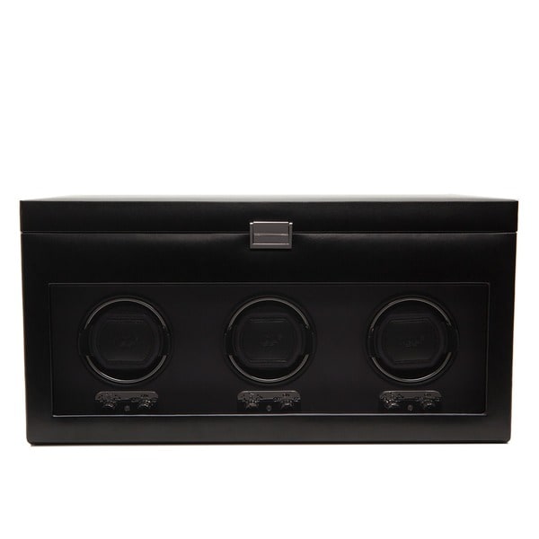 WOLF Heritage Module 2.1 Black Triple Watch Winder