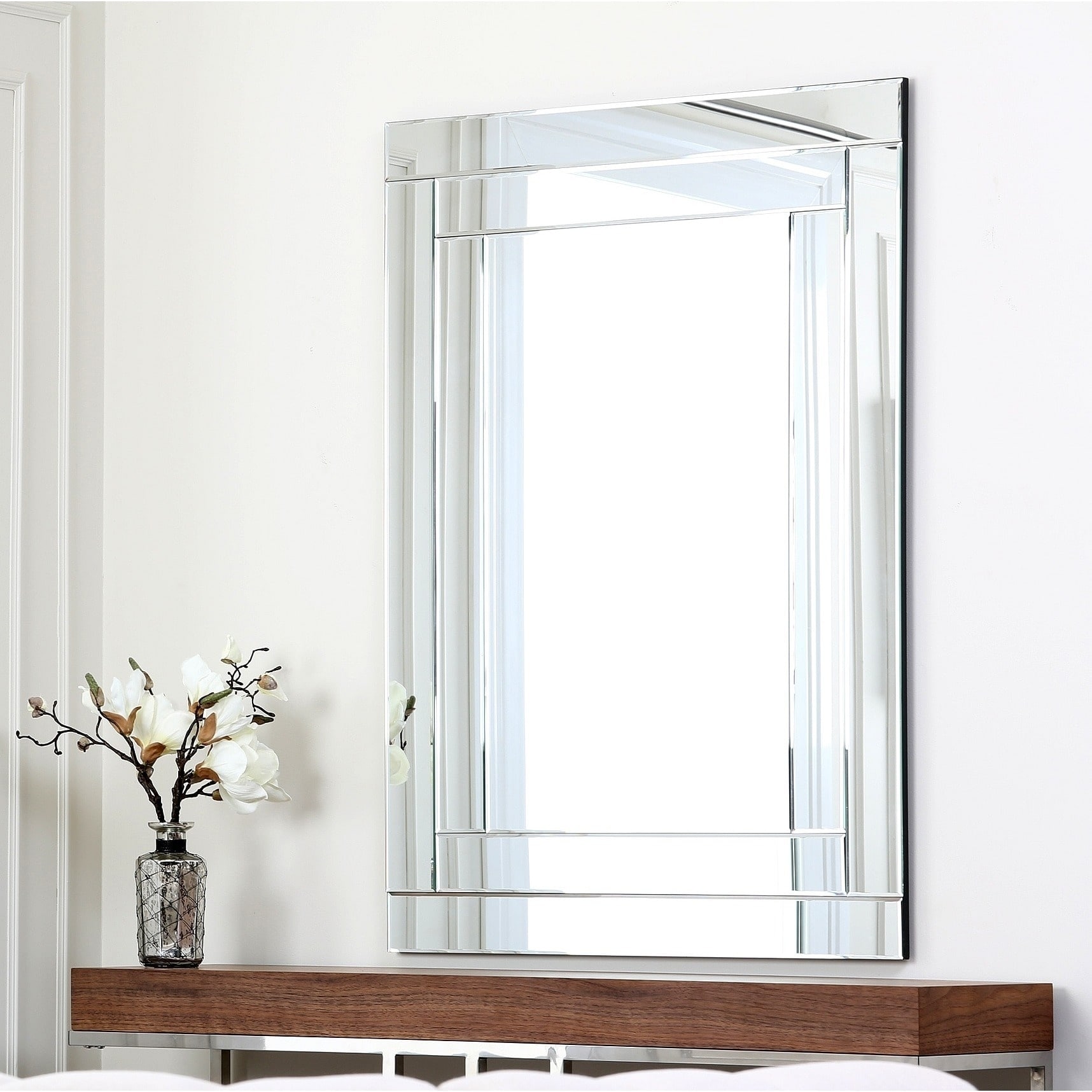 Abbyson Living Fairmont Rectangle Wall Mirror