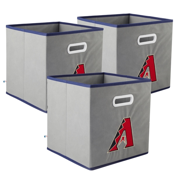 My Owner's Box MLB Fabric Storage Drawer 3-piece Set