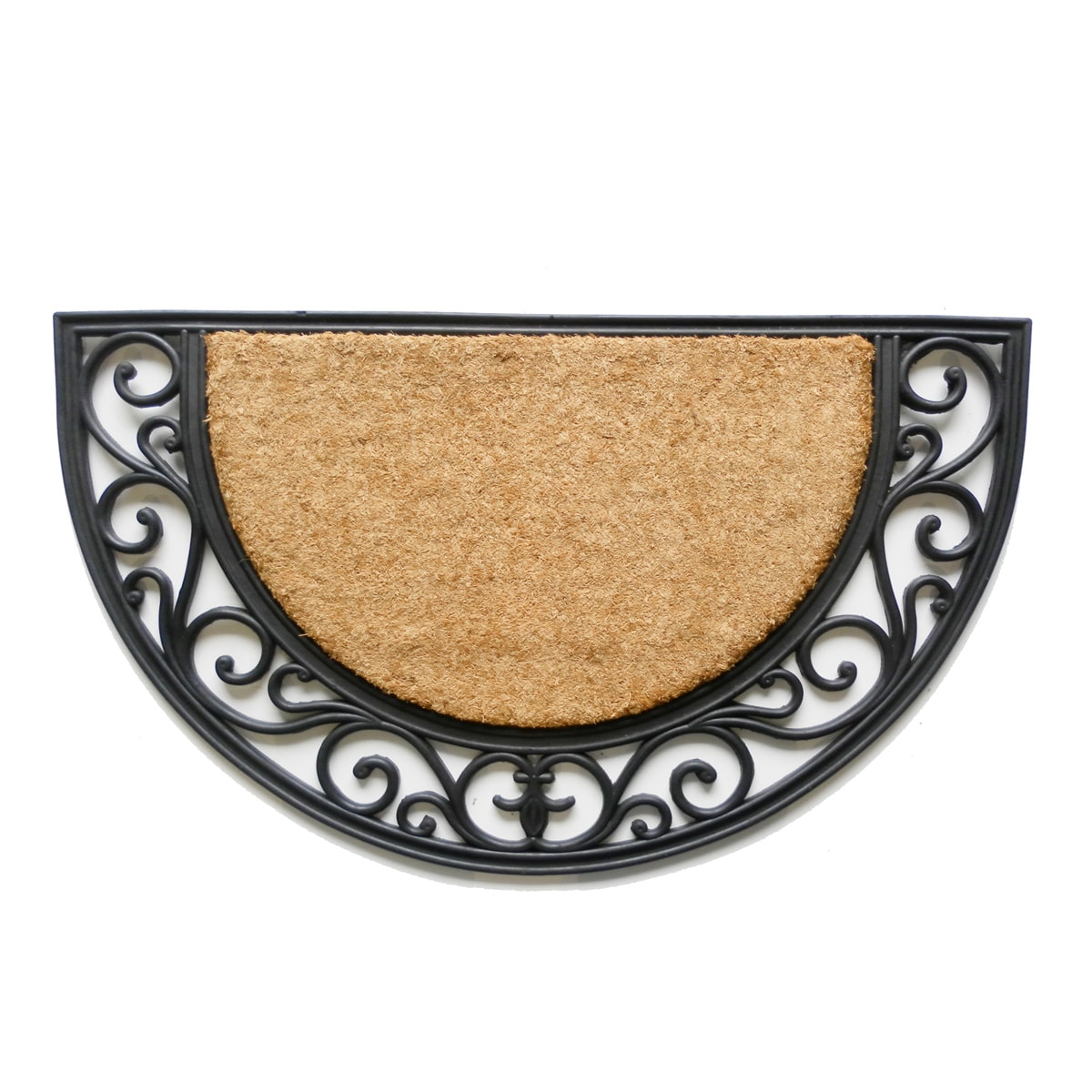 Tuff Brush Coir & Rubber Arch Door Mat (16 x 26)  