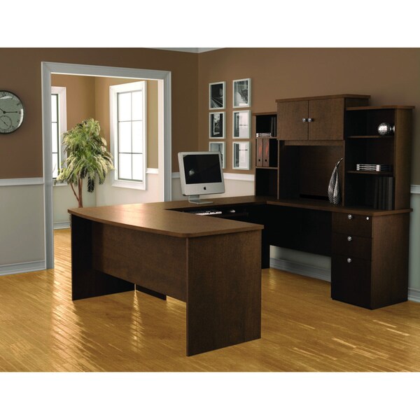 Shop Bestar Palmer U-Shaped Workstation - Free Shipping Today ...