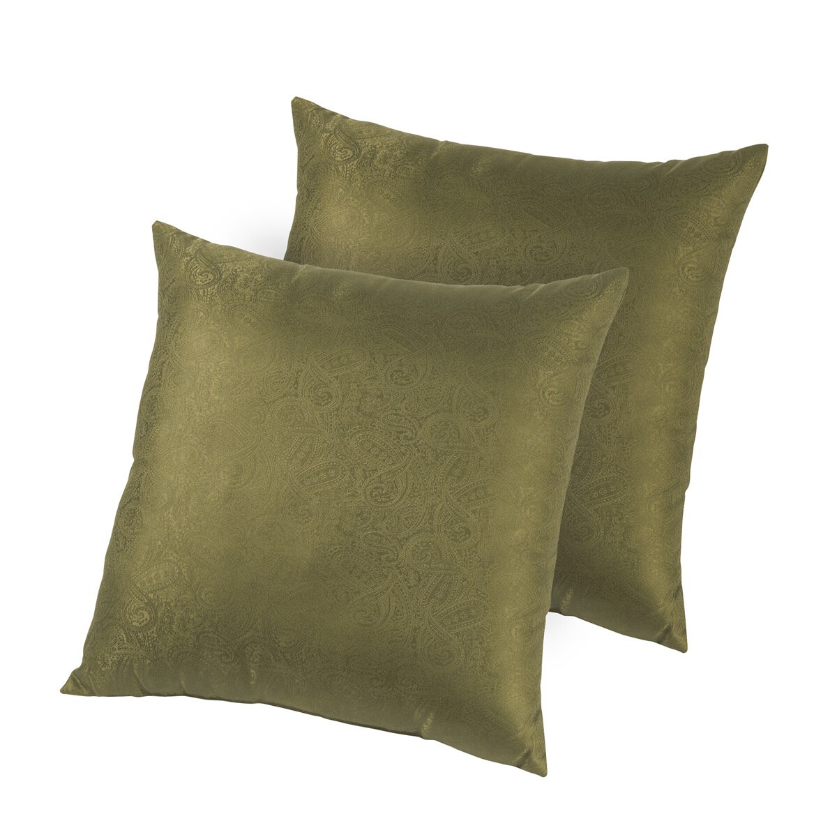 Shop Hotel Madison Silk Jacquard Down Like Decorative Pillows Set