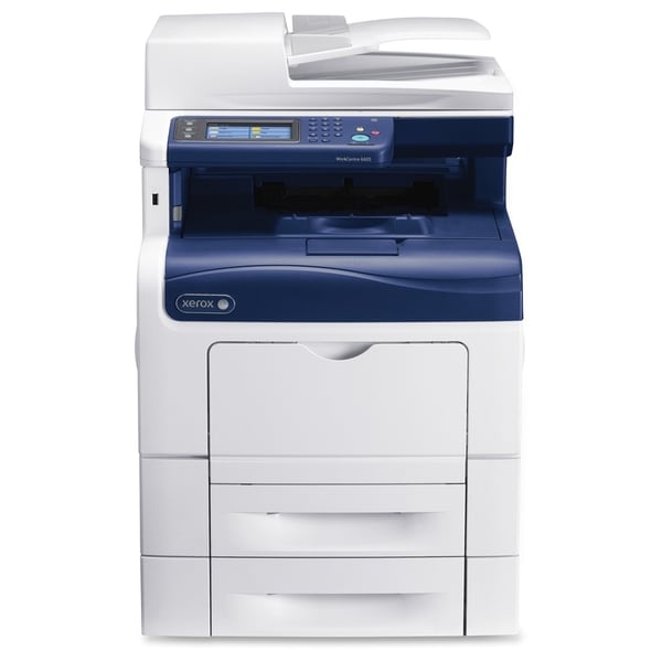 Xerox WorkCentre 6605N Laser Multifunction Printer - Color - Plain Pa